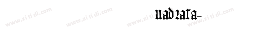 FZZYGBK Quadrata字体转换